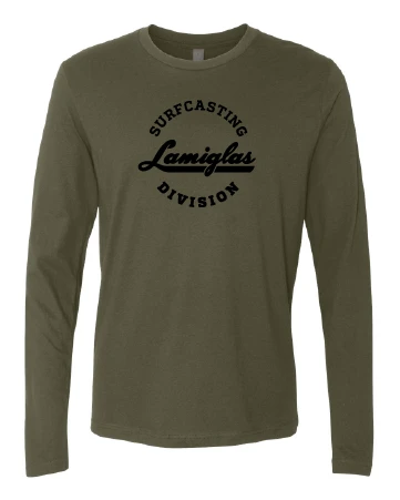 Lamiglas Military Green Surfcasting Division Long Sleeve 3 Lamiglas Military Green Surfcasting Division Long Sleeve