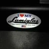 I Love Lamiglas Sticker 3" X 5"