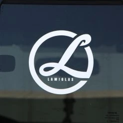 Lamiglas APPAREL & GEAR L Circle 6" Vinyl Decal