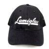 Lamiglas Black W/ Grey Logo Mesh Hat APPAREL & GEAR
