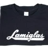 APPAREL & GEAR Lamiglas Black W/ Silver Logo T-Shirt 2 APPAREL & GEAR Lamiglas Black W/ Silver Logo T-Shirt