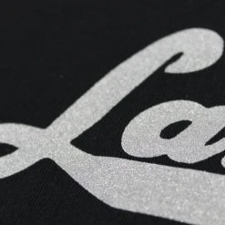 APPAREL & GEAR Lamiglas Black W/ Silver Logo T-Shirt