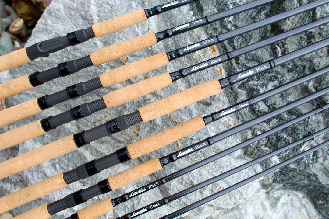 Lamiglas B7325S | Black Inshore 7'3" Med/Heavy Spin SALTWATER 4 Lamiglas B7325S | Black Inshore 7'3" Med/Heavy Spin SALTWATER