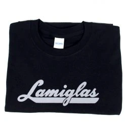 Lamiglas Black W/ Grey Logo T-Shirt APPAREL & GEAR
