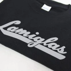 Lamiglas Black W/ Grey Logo T-Shirt APPAREL & GEAR