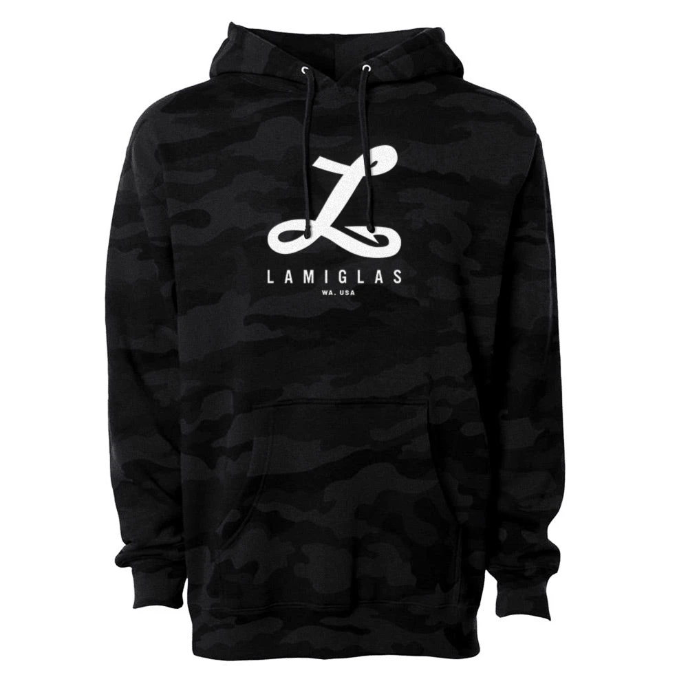 Lamiglas LamiHook Premium Black Camo Hoodie 3 Lamiglas LamiHook Premium Black Camo Hoodie