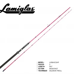 Lamiglas LX 90 MHSGHP | X11 Pink 9'0