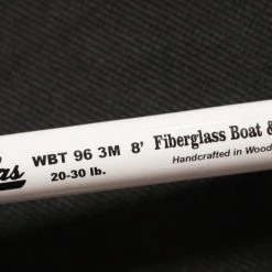 Lamiglas WBT857S- 7' 20-40 White Fiberglass Boat & Troll Blank Blanks